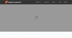 Desktop Screenshot of certusoft.com