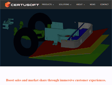 Tablet Screenshot of certusoft.com